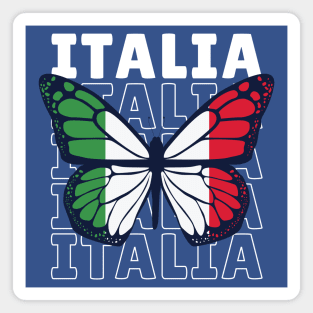 I Love Italy // Italian Flag // Italian Pride Magnet